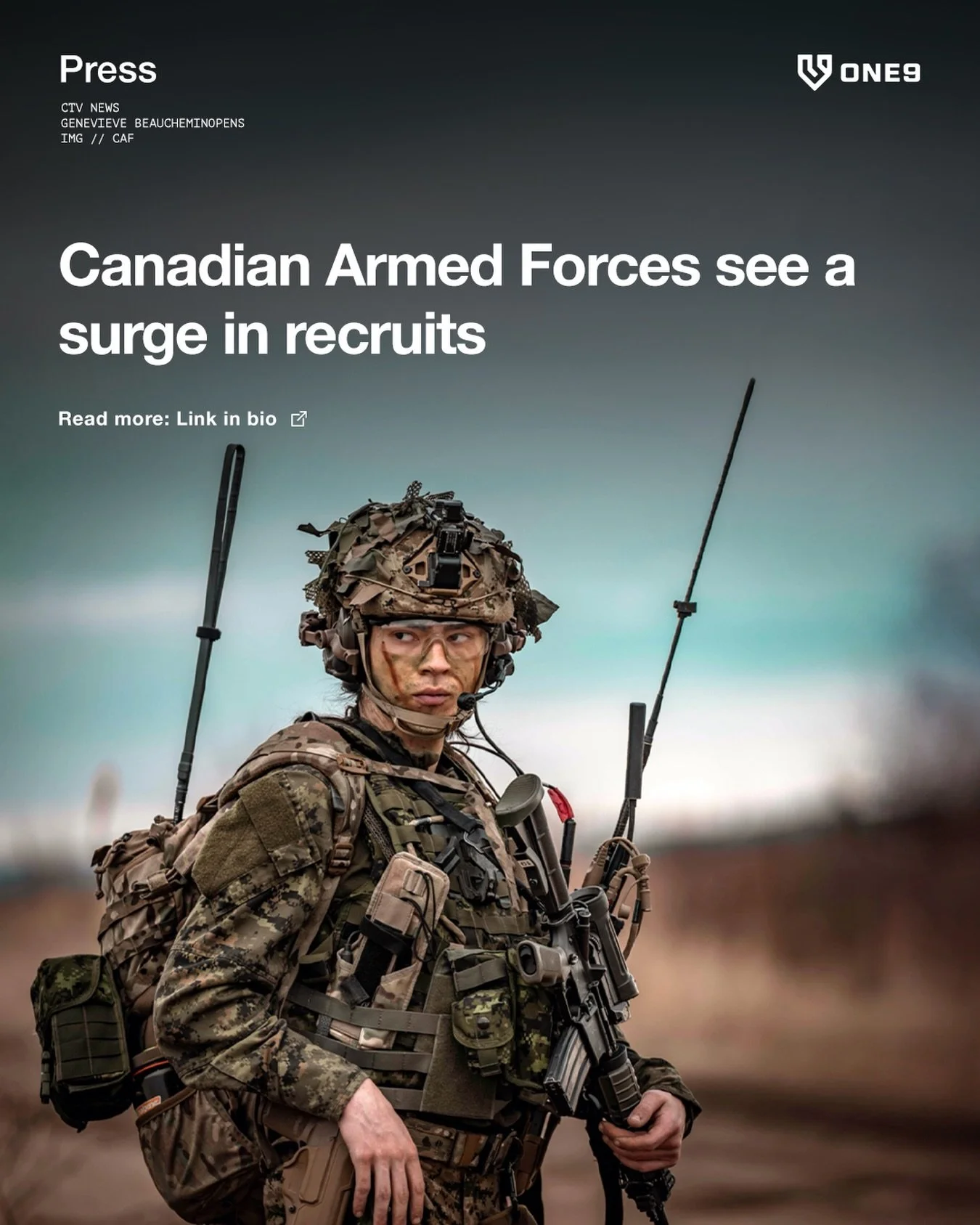 The CAF is seeing a surge in new members, some with family traditions, but many without.

&ldquo;Geopolitical tensions have drawn attention to securing Canada&rsquo;s sovereignty, including a focus on defending the North. The federal government is al