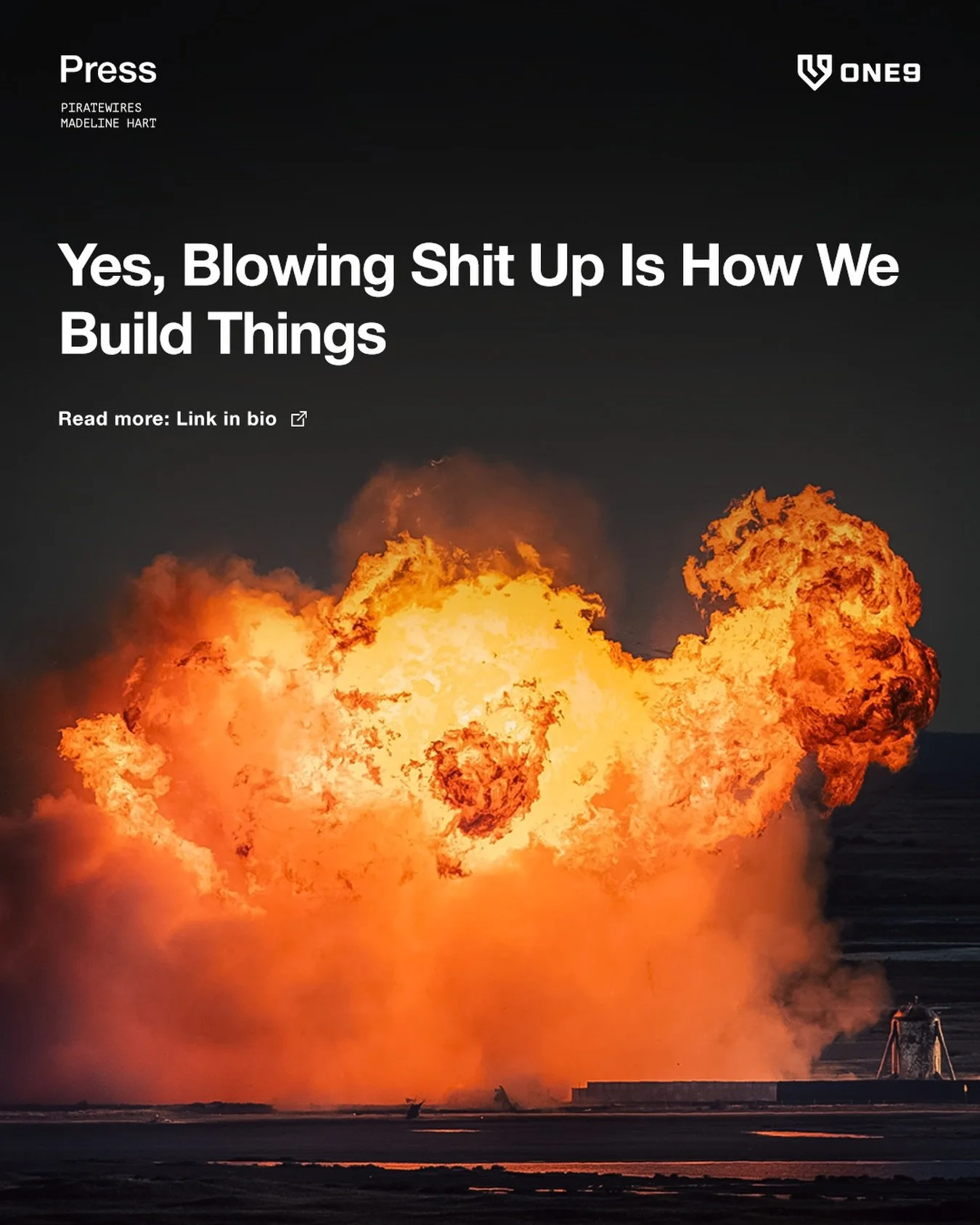 The West has been resting on its laurels and the press seems to have forgotten how American technology ascended in the first place. First with Stark, then @anduril_industries , the press has been strangely critical of fast innovators, pretending as t