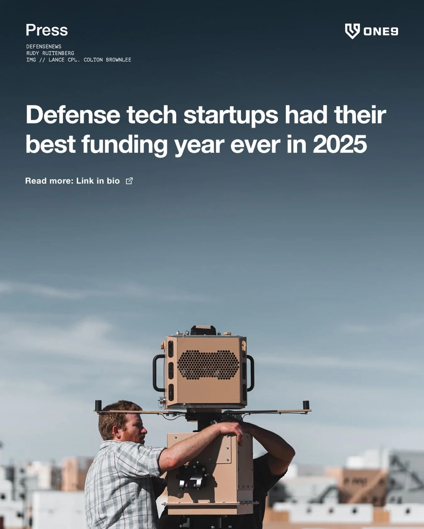 This is what explosive growth in the US and EU looks like:

⚔️ The value of defence VC deals &ldquo;jumped to a record $49.1 billion [USD] last year from $27.2 billion a year earlier.&rdquo;

↗️ &ldquo;The number of firms actively investing in defens
