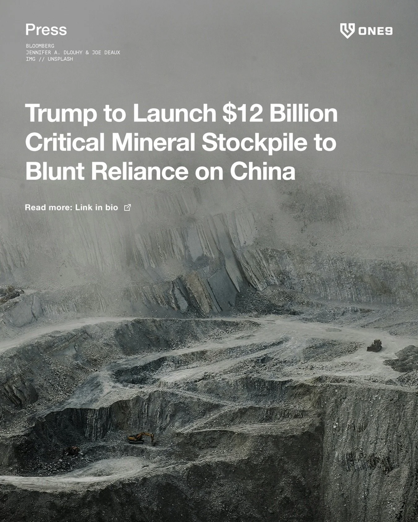 In a market so wholly distorted by China, there is little alternative: &ldquo;The venture &mdash; dubbed Project Vault &mdash; is set to marry $1.67 billion in private capital with a $10 billion loan from the US Export-Import Bank to procure and stor