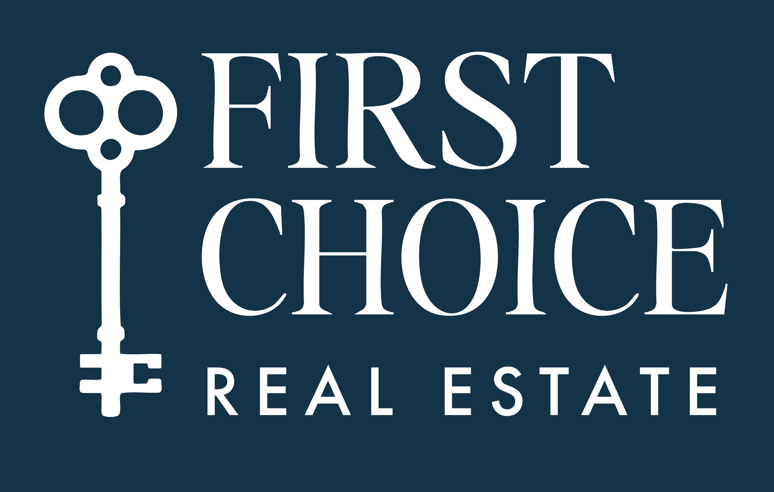 FirstChoiceRealEstate_Logos_CMYK_Navy_StackedLeft_White.jpg
