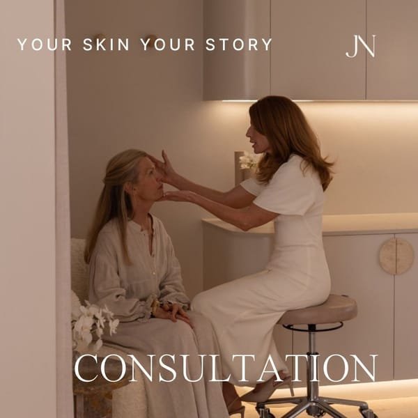 YOUR SKIN YOUR STORY CONSULTATION🐚

Our skin is the only map we have of our life lived so far. Every expression, every line, pigmented lesion, freckle, groove, and wrinkle.

As our skin condition changes up to several times in one single day and ove