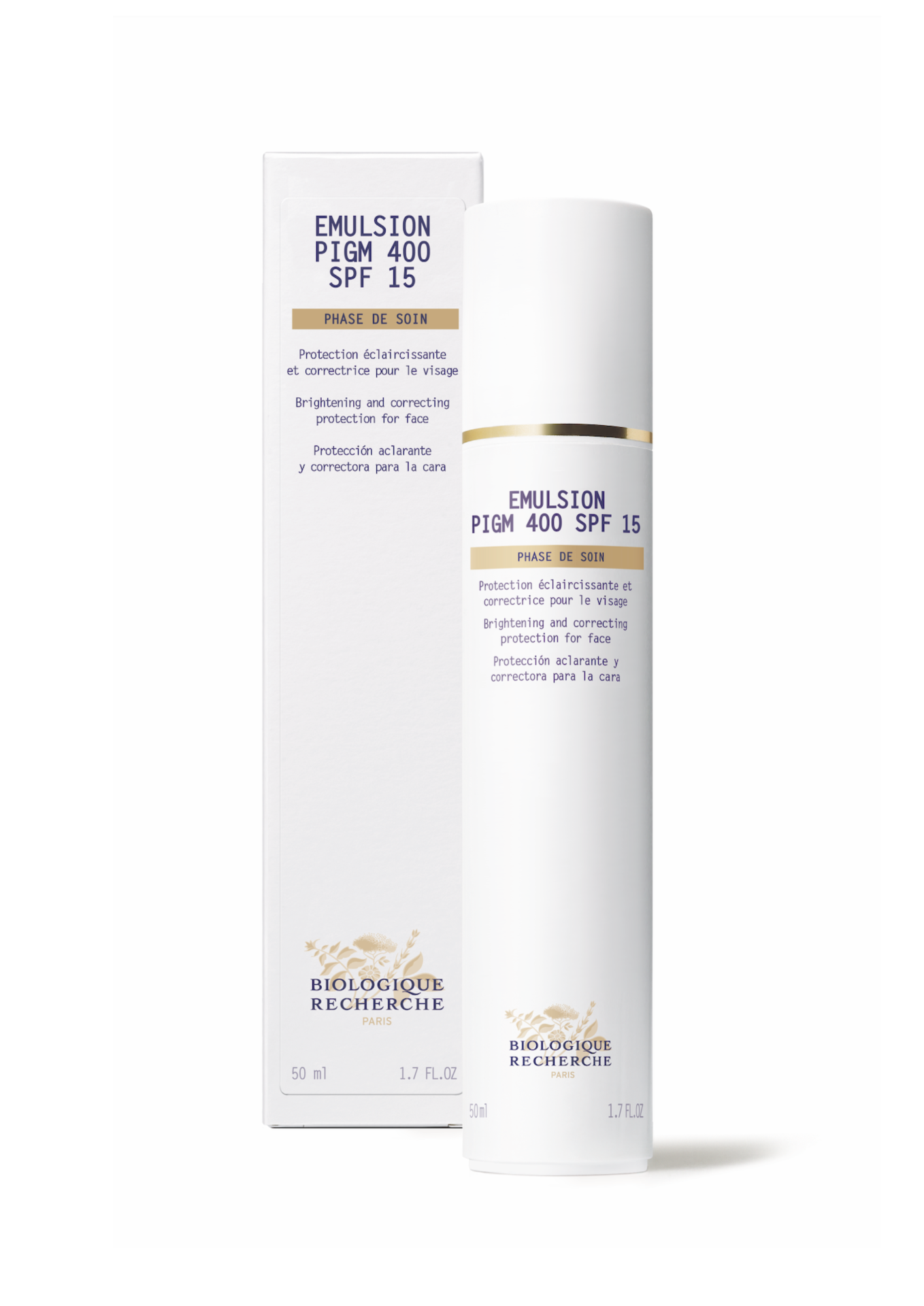 Biologique Recherche Emulsion PIGM400 SPF 15 50ml pigmentation treatment