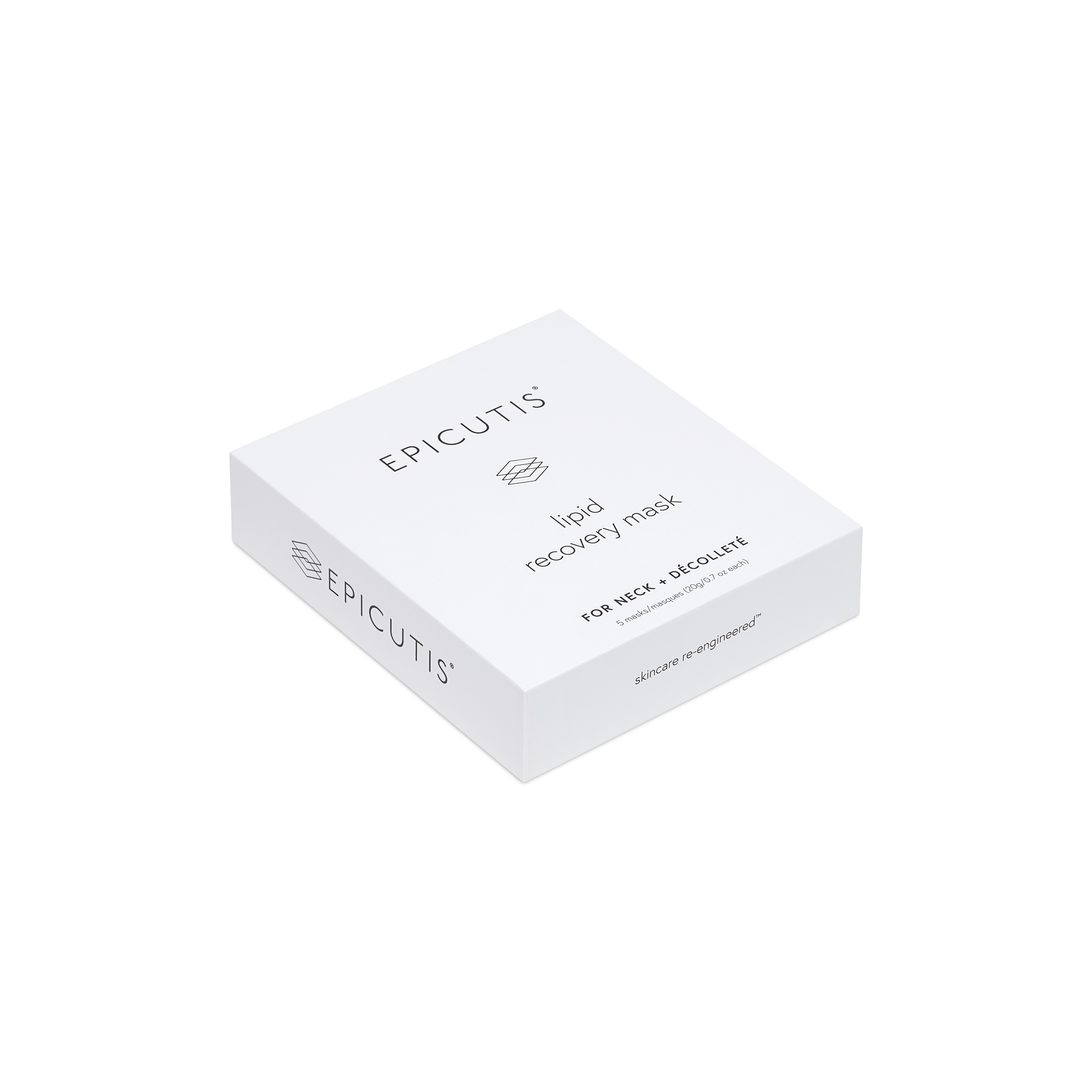 Epicutis Lipid Recovery Mask for Neck and Decolletage bio-cellulose treatment mask