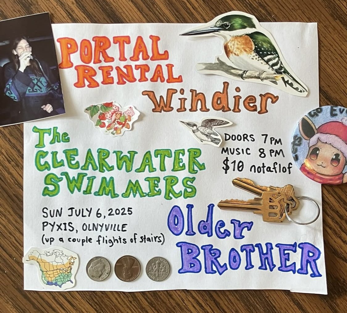 Portal Rental, Windier, Clearwater Swimmers, Older Brother
