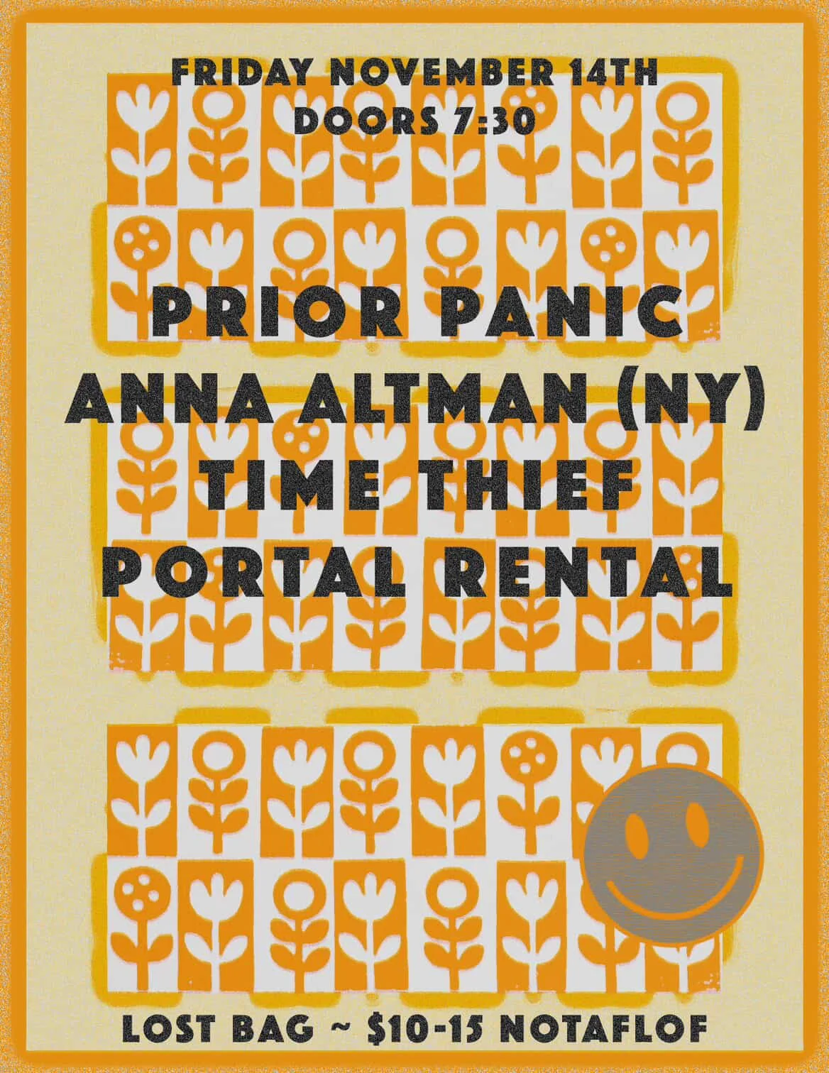 Prior Panic, Anna Altman, Time Thief, Portal Rental