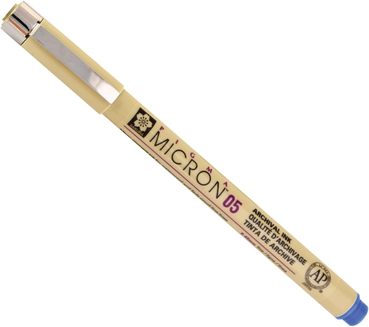 Pigma Micron Pen 05, Ultra Fine - 0.45mm - Blue Black — A Needle & Thread