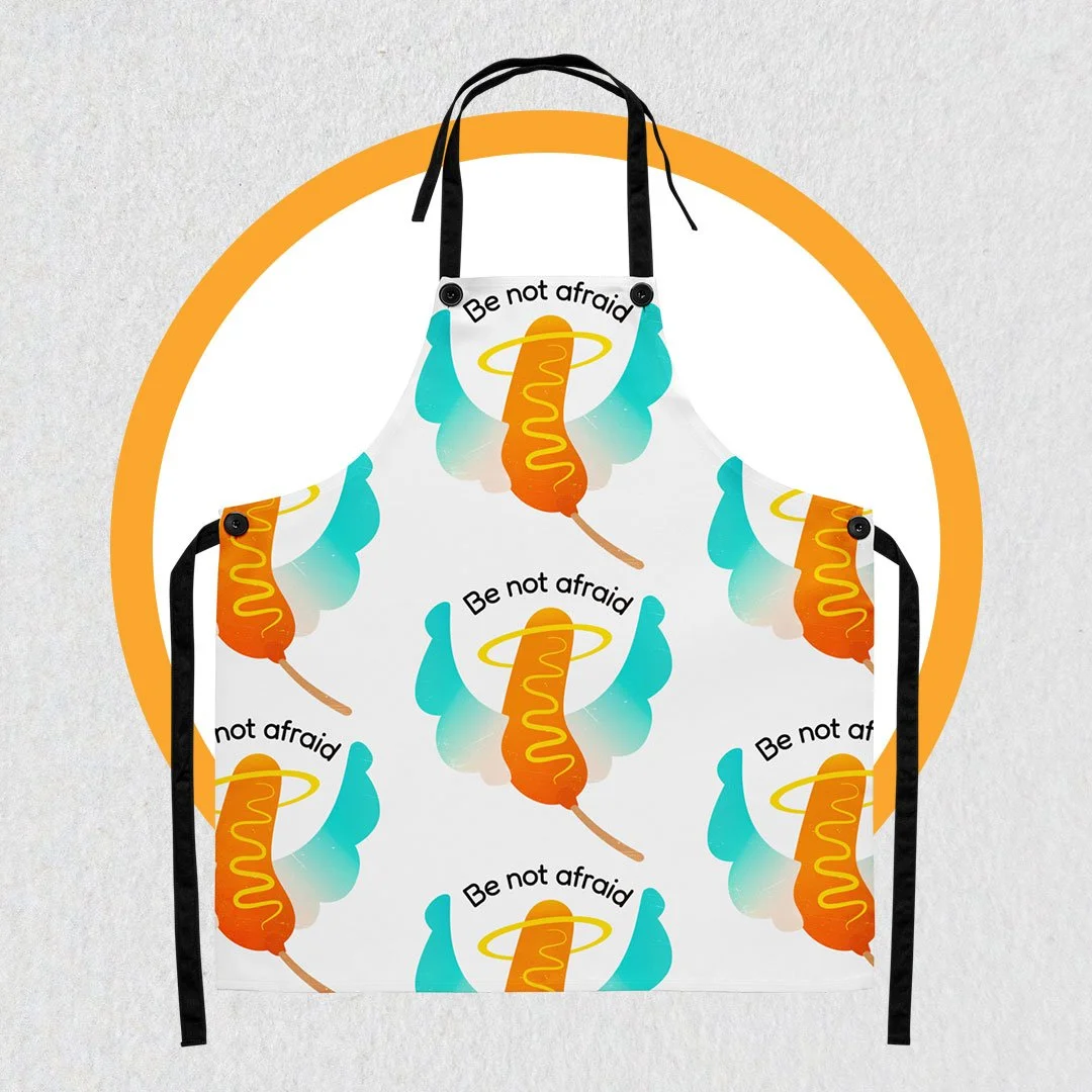 Biblically Accurate Corndog Grilling Apron