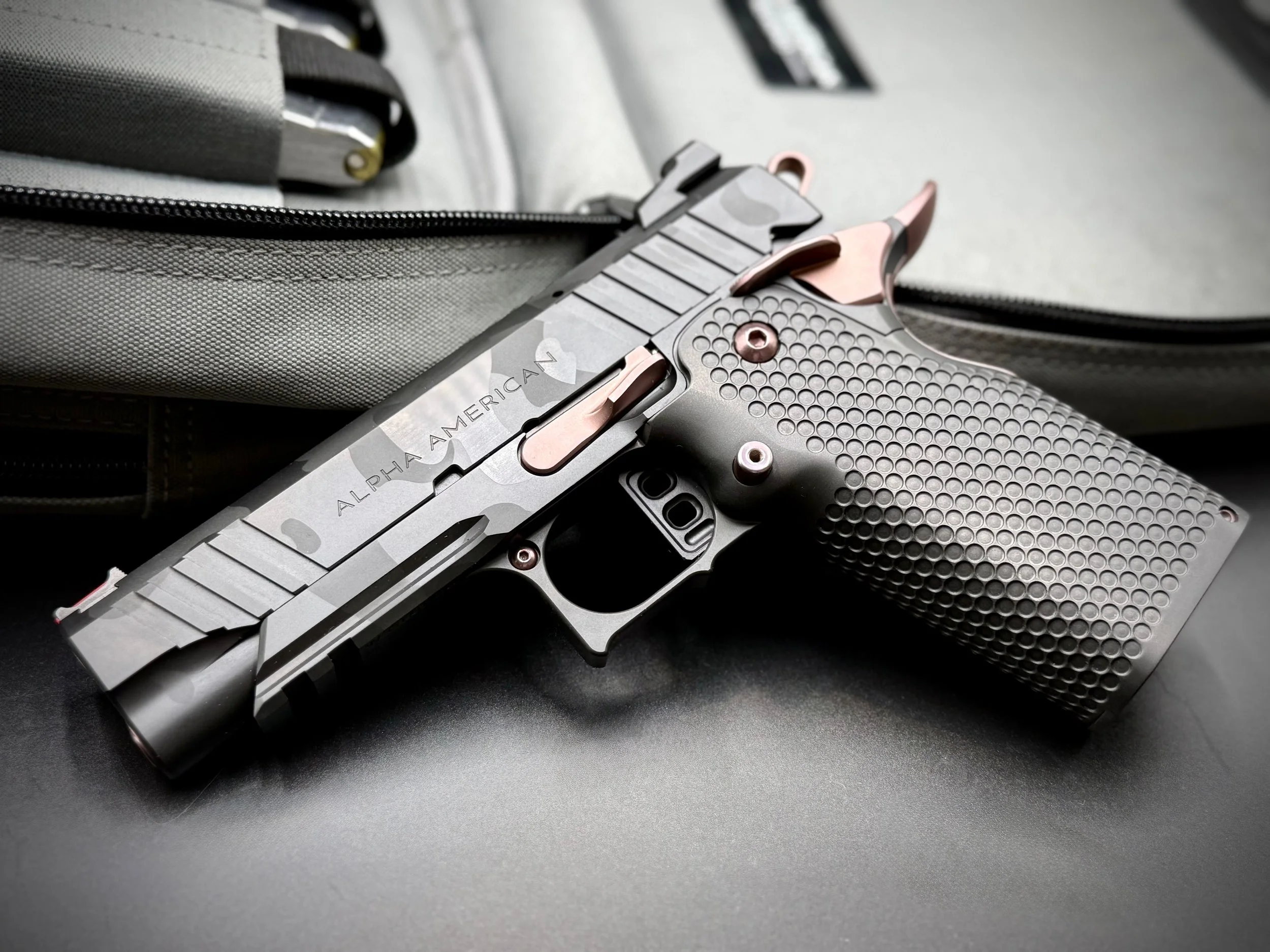 AAF 4 - 4.25" DLC Camo/Rose Gold