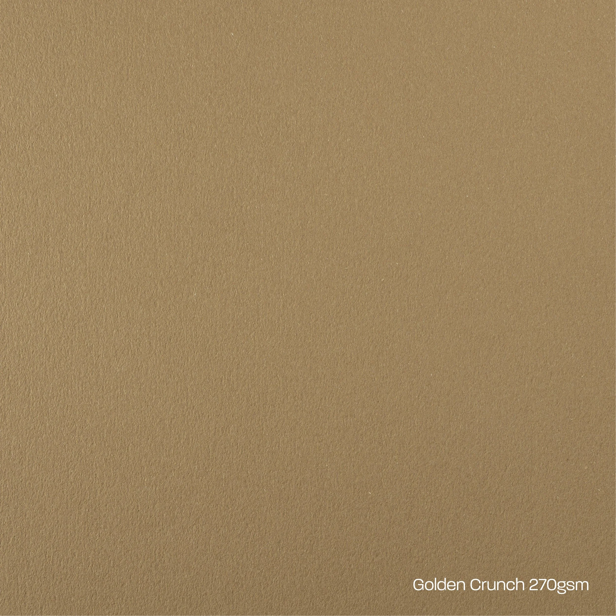 Golden Crunch Card Stock