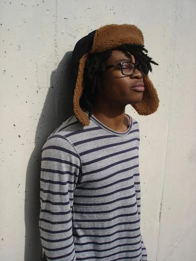 Denim trapper hat (Large)