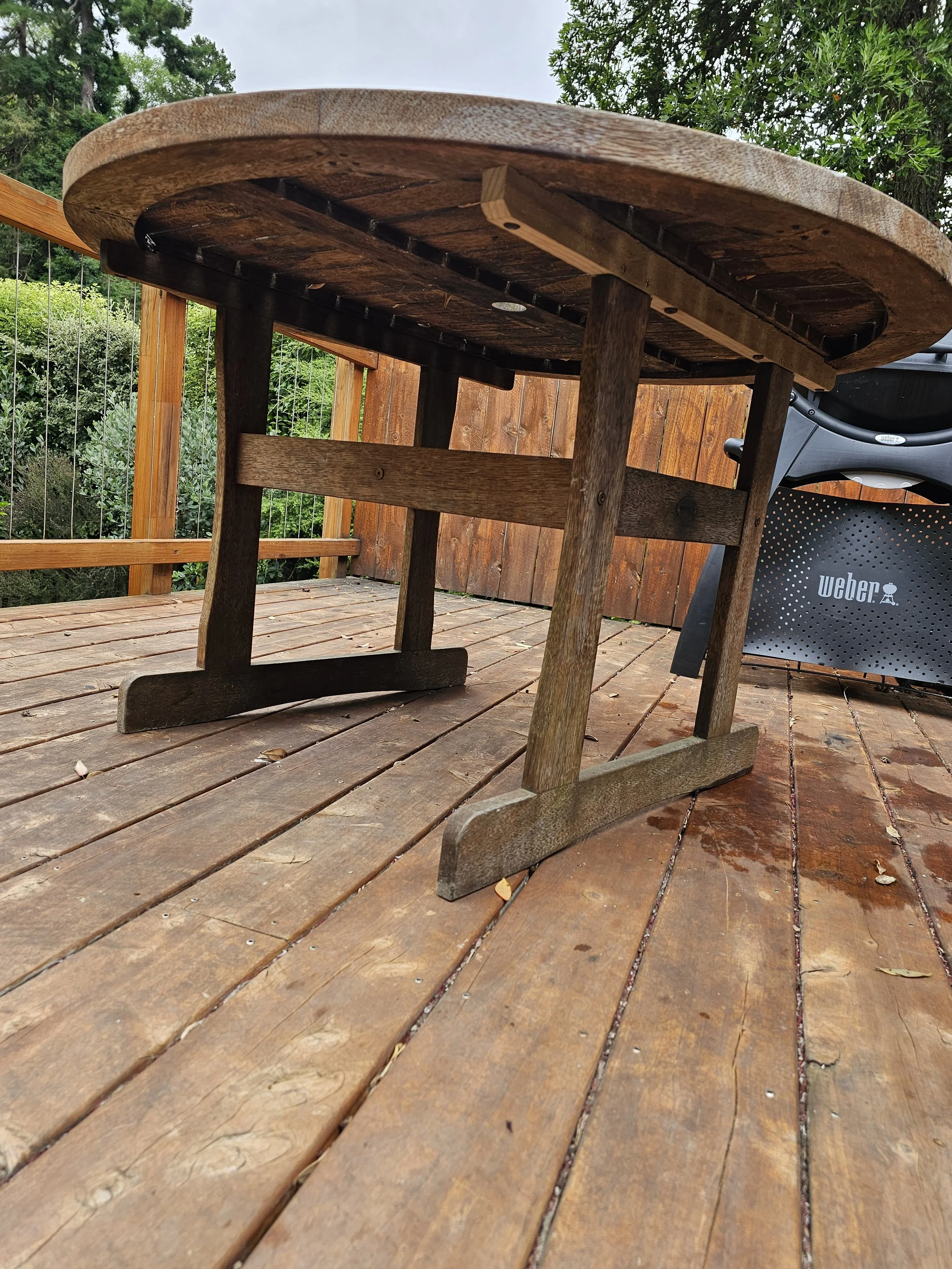 Outside table repair