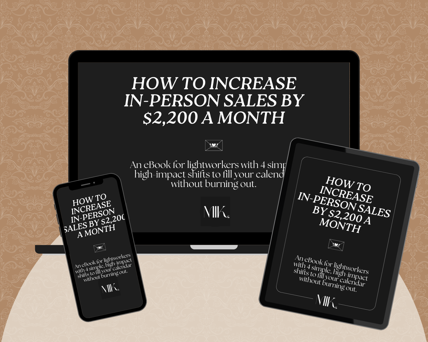 How to Increase In-Person Sales by $2200 a Month | Online Marketing Strategies for Lightworkers | Marketing eBook