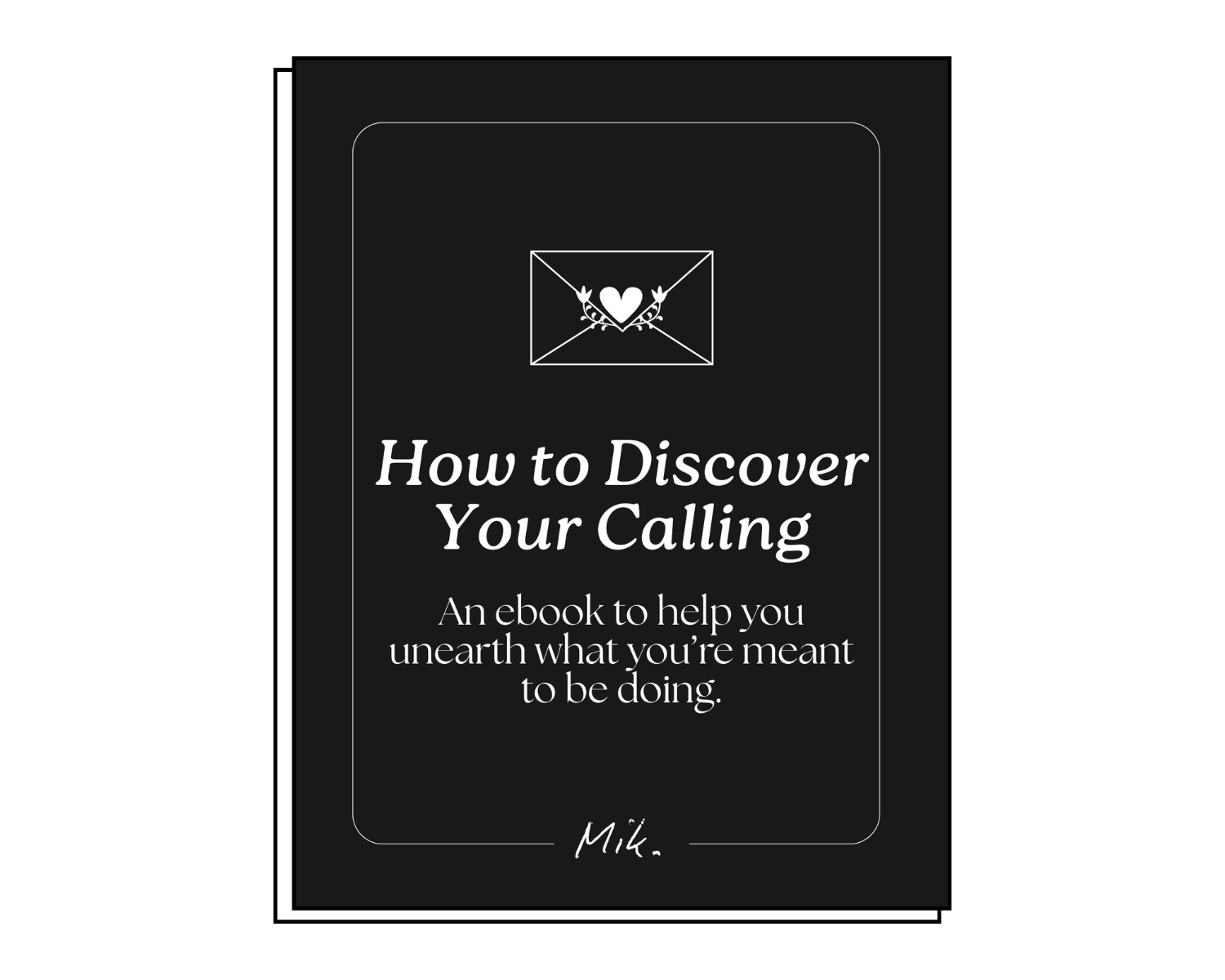 How to Discover Your True Calling is an ebook to help you answer the burning question "what am I actually meant to be doing?"

There is absolutely nothing more frustrating than feeling stuck in a job or career that offers 0 fulfillment, when you know