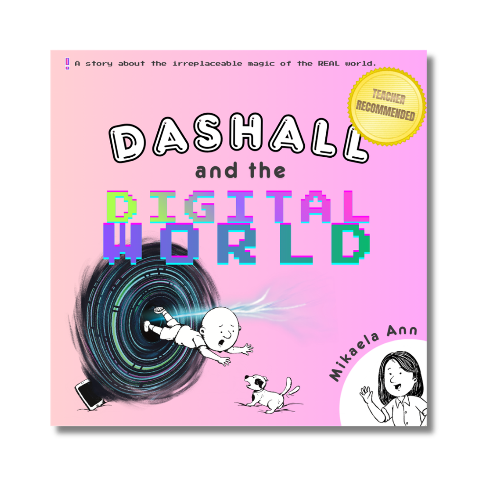 When Dashall wishes to live inside his device, he gets exactly what he wanted — and discovers that the digital world is missing everything that matters. A warm, whimsical picture book about screen time, real-world wonder and the irreplaceable joy of 