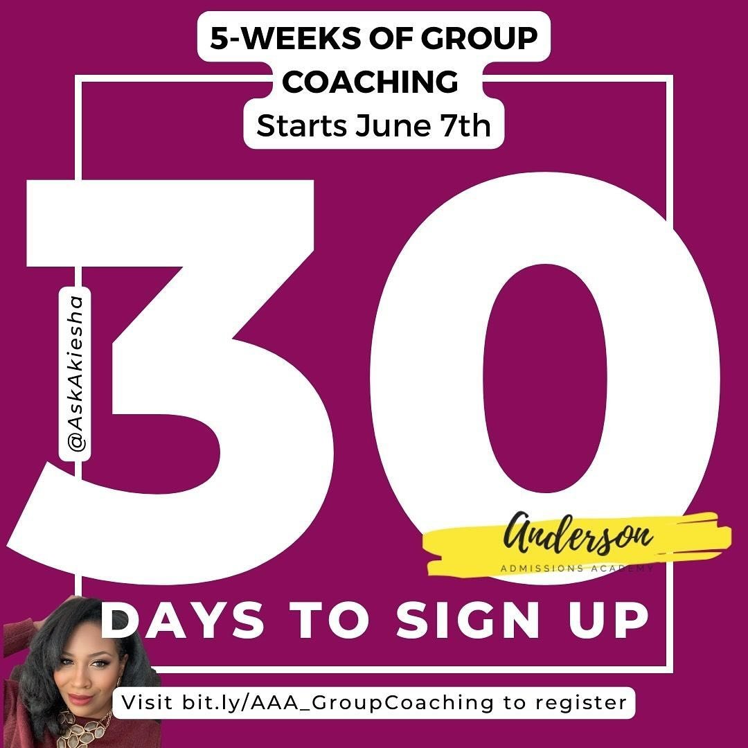 ⏳ Secure your spot in my next Group Coaching cohort with an exclusive early bird discount - use code ASKAKIESHA for 33% off! Registration closes on June 3rd. Enroll now at bit.ly/AAA-GroupCoaching and start your path to law school! 

#BlackLawStudent