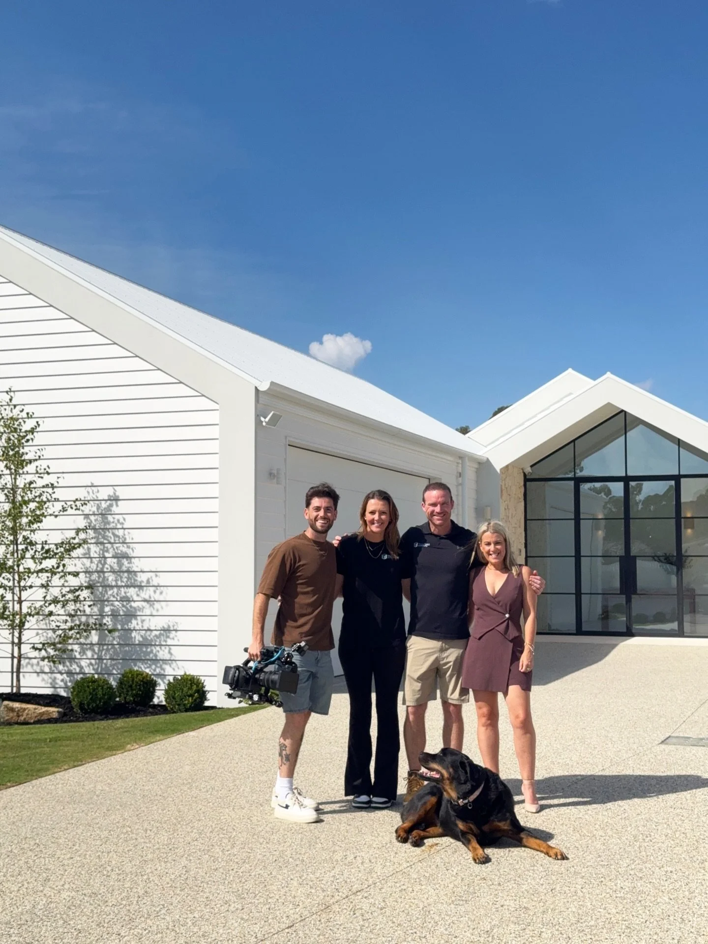 Last Friday we had the honour of filming with @dreamhomesrevealed.aus at our Haven project 🎥

We are so excited to have our work showcased through this beautiful home. Such a fun day with @aliciajade_tv and @danielttakle. We can&rsquo;t wait to shar