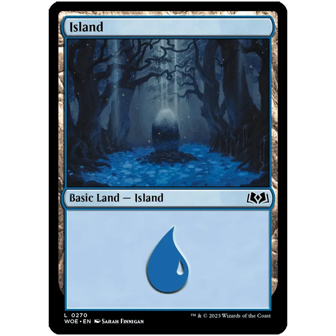 Island - Wilds of Eldraine Sarah Finnigan Art Island - Wilds of Eldraine Sarah Finnigan Art