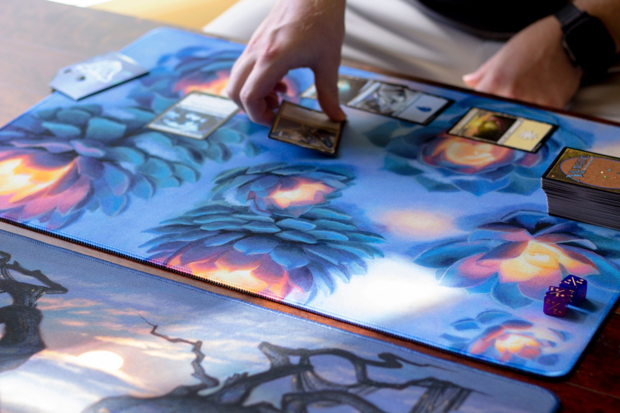 New 2024 playmats and a new extra-wide 36&quot; deskmat are here!

#shopsmall #colorfulart #sarahfinniganart #wotc #mtg #mtgcommunity  #mtgart #magicart #magicthegathering #mtgartist #mtgplaymat #gamingaccessories