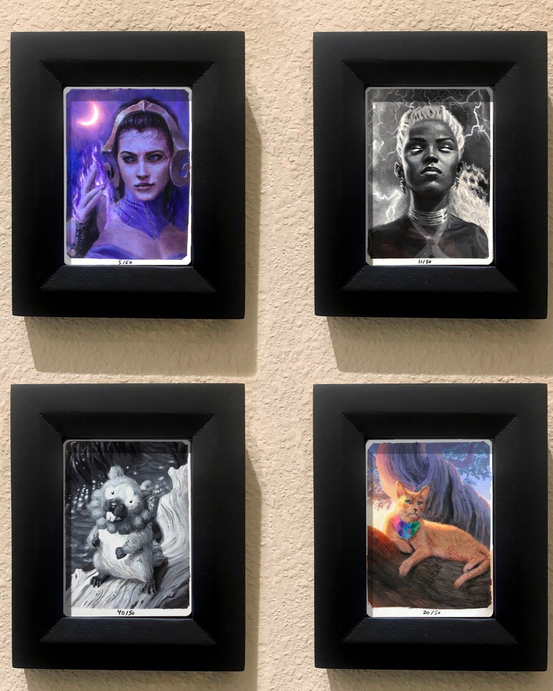 All of these APs were done on commission for folks who picked up at Amsterdam MagicCon. Not my normal fare! 

#sarahfinniganart #mcamsterdam #MCAmsterdam #magicconamsterdam #mtg #mtgaddicts #mtgartistproof #mtgaddict #mtgcommunity #artistproofs #magi