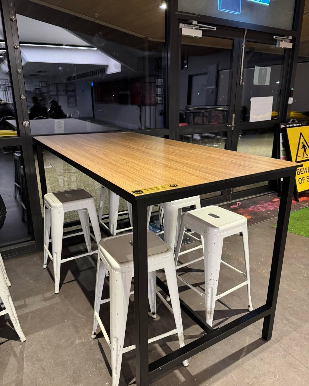 You may have noticed our new bar tables that have already become a staple in our clubrooms on Thursday and Friday nights 🤩
We’d like to extend a huge thank you to the team at M&S Tyres who kindly sponsored each of the tables! Thanks for a