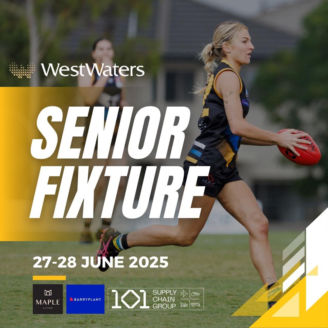 Another full fixture of senior football to get you through the weekend 🙌
We’ll be spread around the grounds with our girls highlighting Town Centre Reserve on Saturday. See you at the footy 🏉