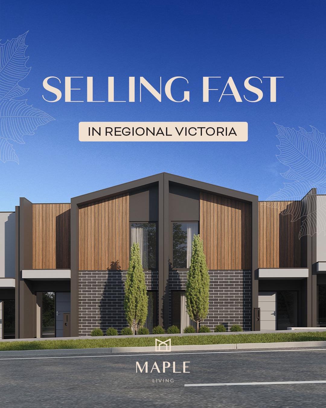 @mapleliving currently has a great investment opportunity in Regional Victoria 🏡
Get in quick as these 2 and 4 bedroom townhomes are selling fast in the thriving community of Leneva Valley.
Don't forget to mention Caroline Springs FC for exclusi