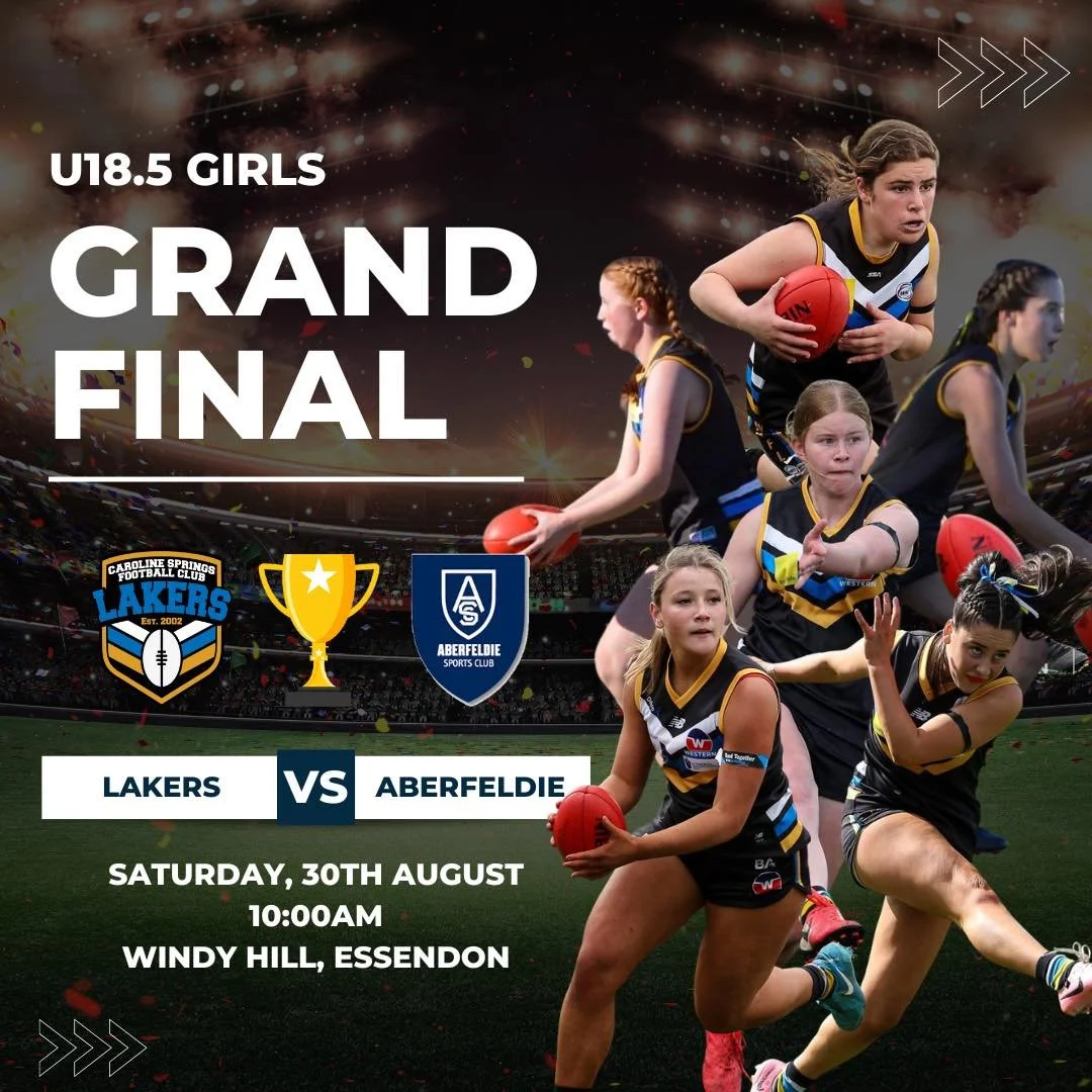 A full weekend of finals kicks off tomorrow with our U18.5 Girls in their chase for back-to-back premierships 🏆
The girls have shown all year just how far hard work and determination can get you. It will be no easy feat against a strong Aberfeldie