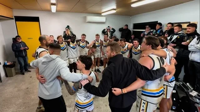 Senior men cap off a huge day, making it 3 wins from 3 games in their qualifying final 🔥