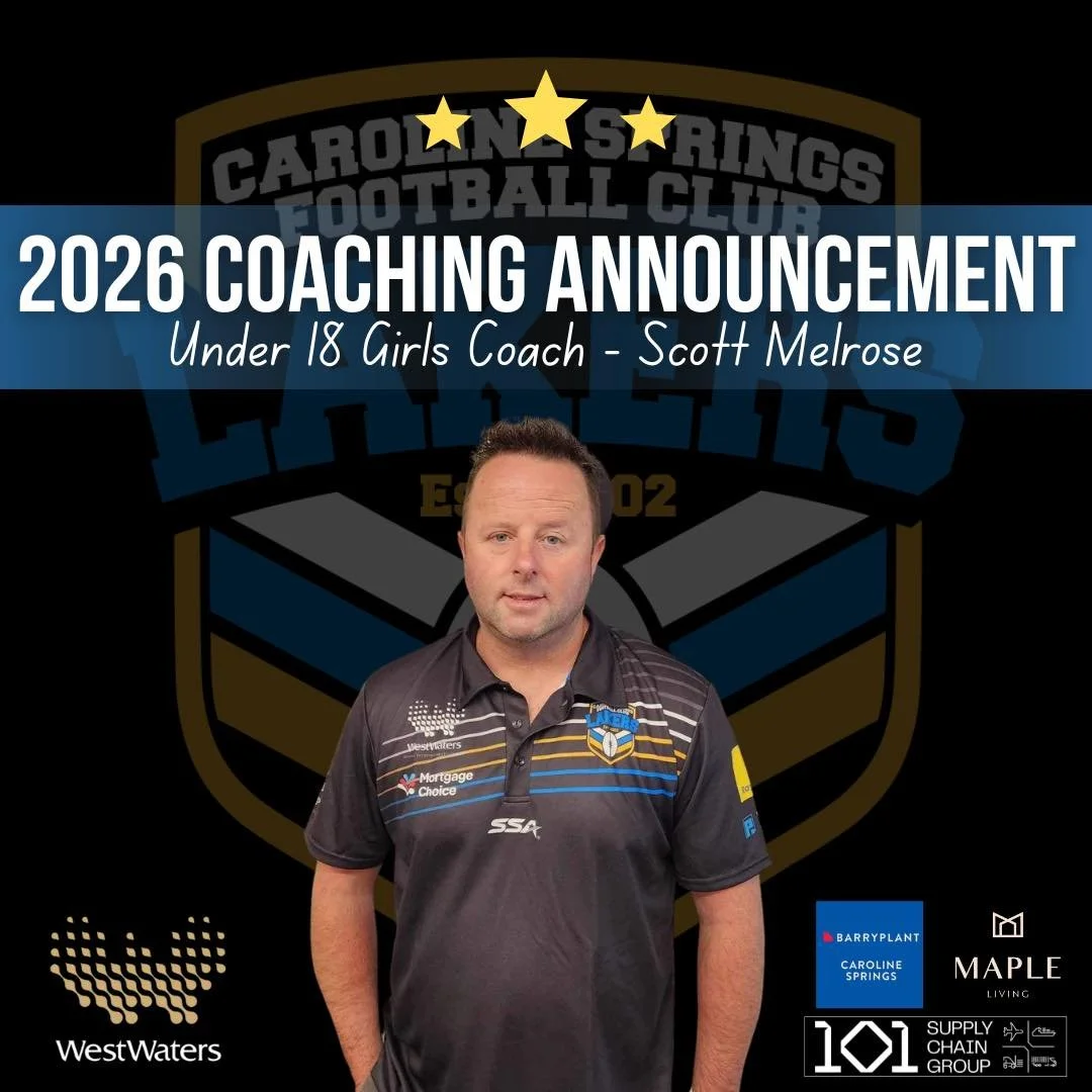 CSFC are excited to announce our U18 head coaches for the 2026 season, with Zen Christofi continuing as the head coach for the boys and Scott Melrose returning to coaching at the Lakers to lead our girls.

Zen is a familiar face at the Lakers, having