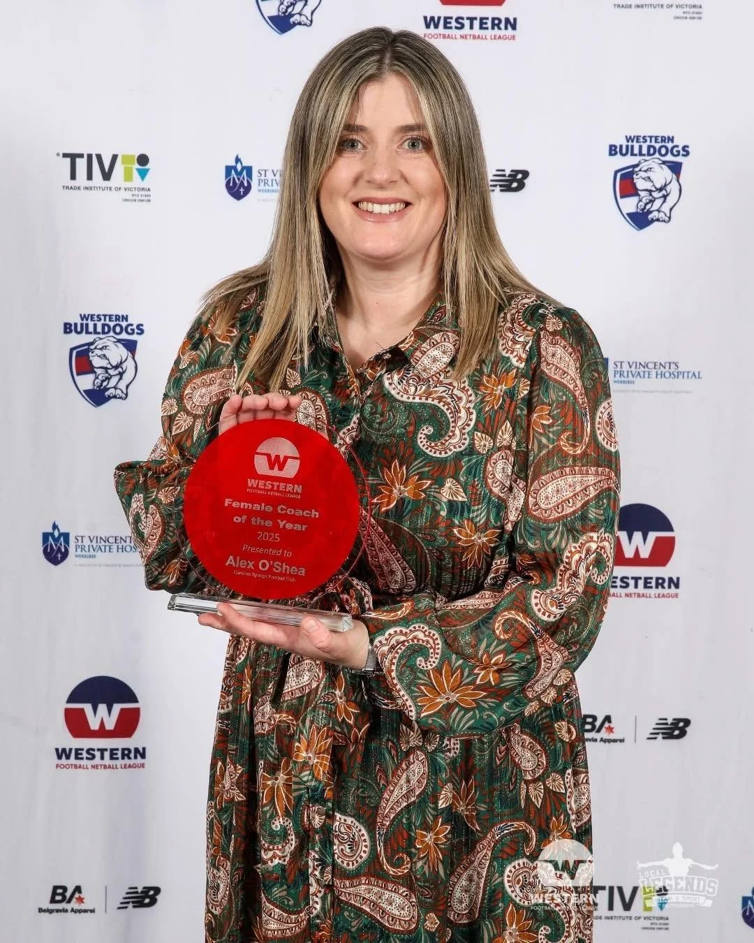 It was a proud night for the Lakers at the WFNL Senior Presentation evening, with three of our volunteers recognised for their outstanding contributions to our club.
🌟 Alex O’Shea - Female Coach of the Year
🌟 Nadine Oborne - Netball Coordina