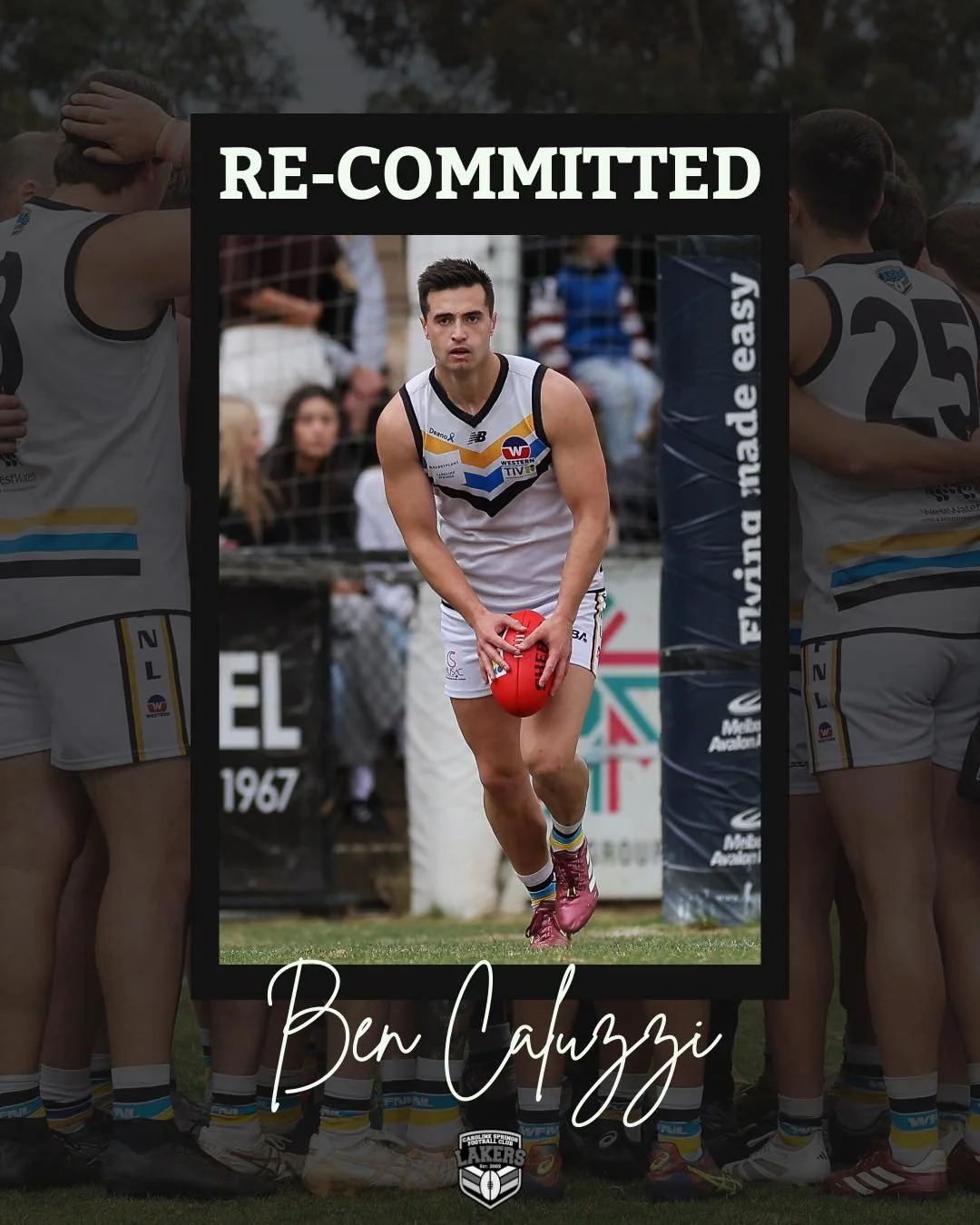 Locking down our defence and locked in for another year 🔒

After stellar seasons locking down opposition forwards, it&rsquo;s great to see these four re-committed for 2026 💪

Looking forward to a huge year 🔥

💛💙🖤🤍

#LakerNation #cslakers #GoLa