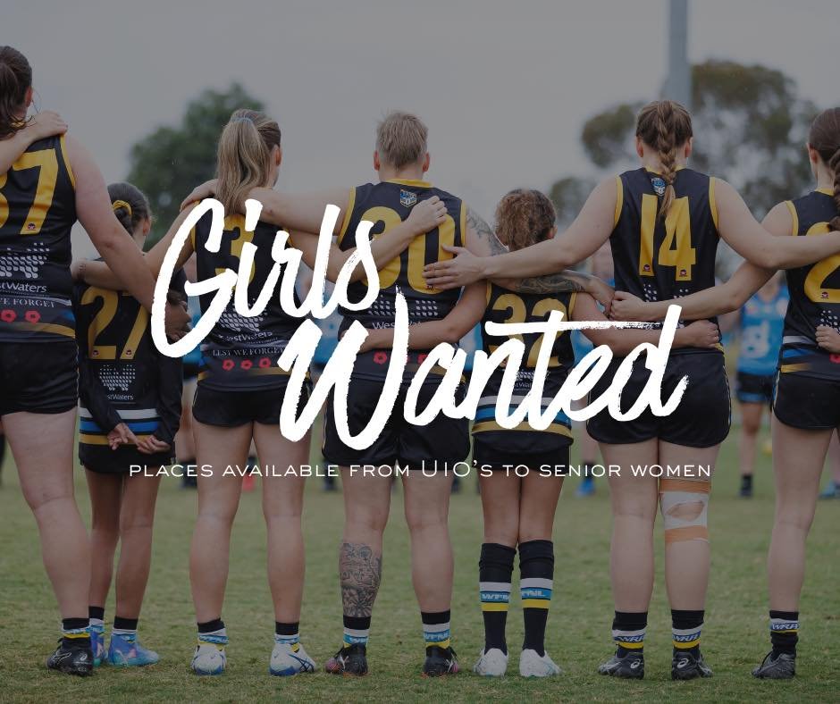 Having fielded all female teams since 2015, the Caroline Springs Football Club has been at the forefront of women&rsquo;s footy growth in the west and we&rsquo;re continuing to grow.

As an official Women &amp; Girls Community Football chartered club