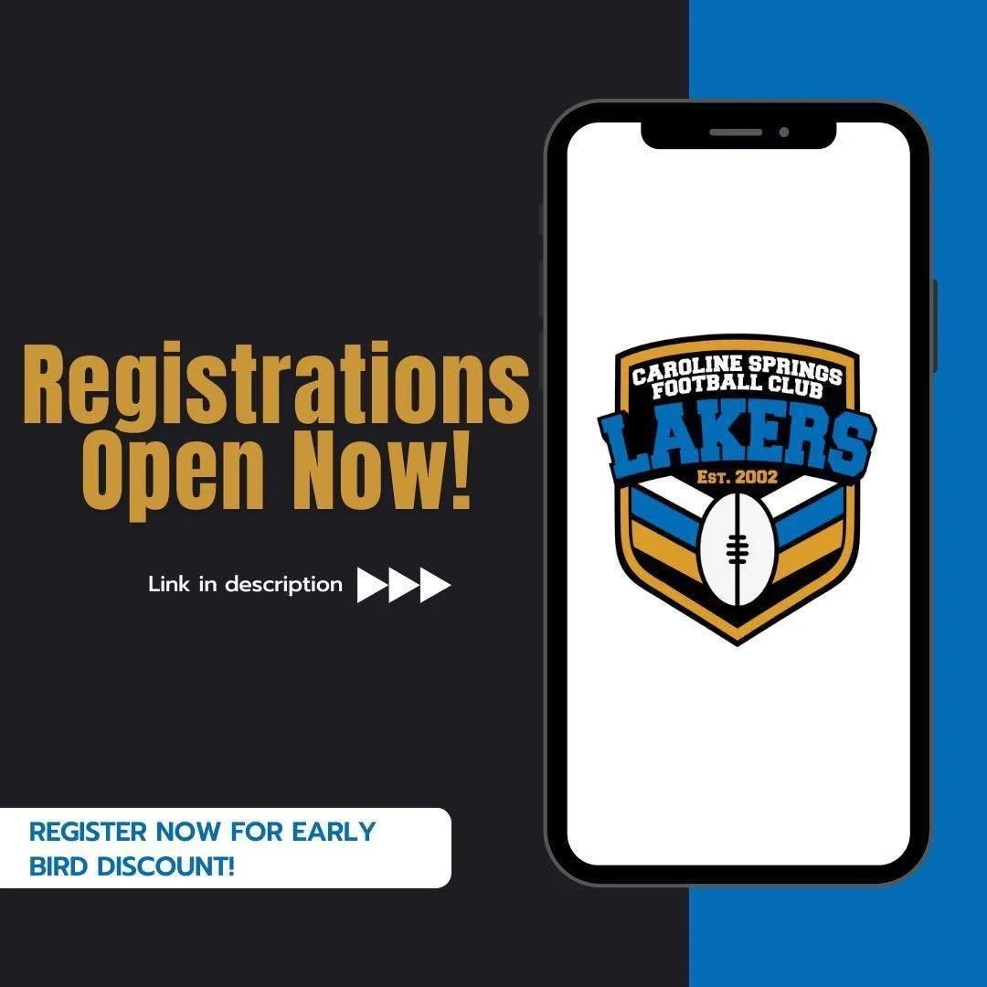 Don&rsquo;t forget that registrations for the 2026 football season are now open! Register now to claim your early bird special 📲
 
You can access registration via https://www.playhq.com/afl/register/cca430 (link in bio)
 
We are pleased to inform al