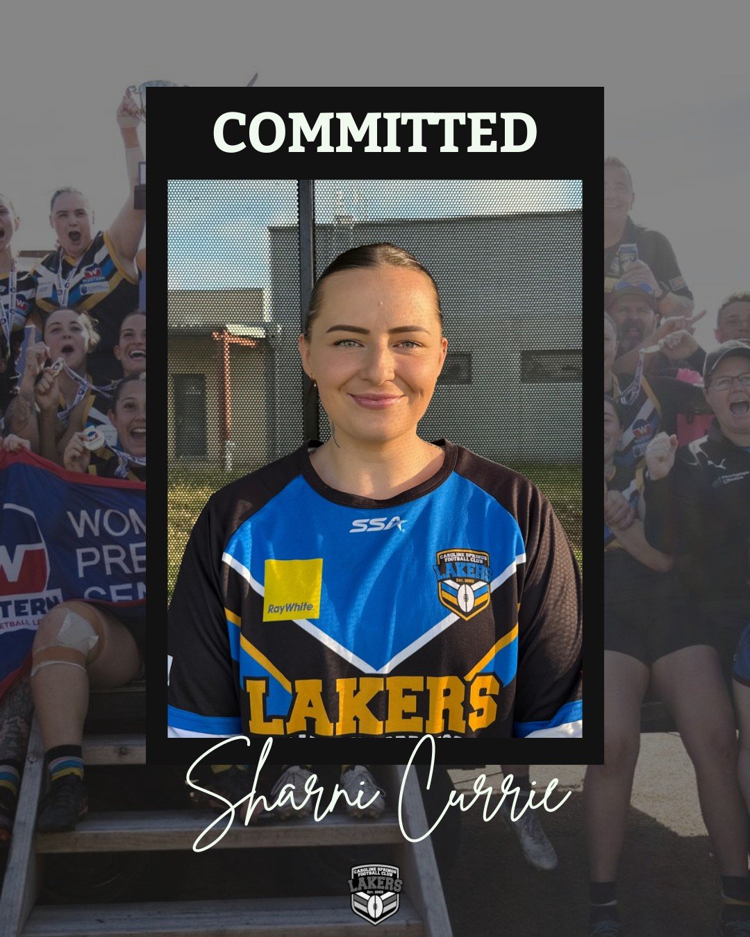 We're excited to share that Sharni Currie has signed on for our Senior Women's program in 2026!

Sharni comes to us with a breadth of playing experience and wealth of footy knowledge, having captained her side to a WFNL Division 2 premiership in 2022