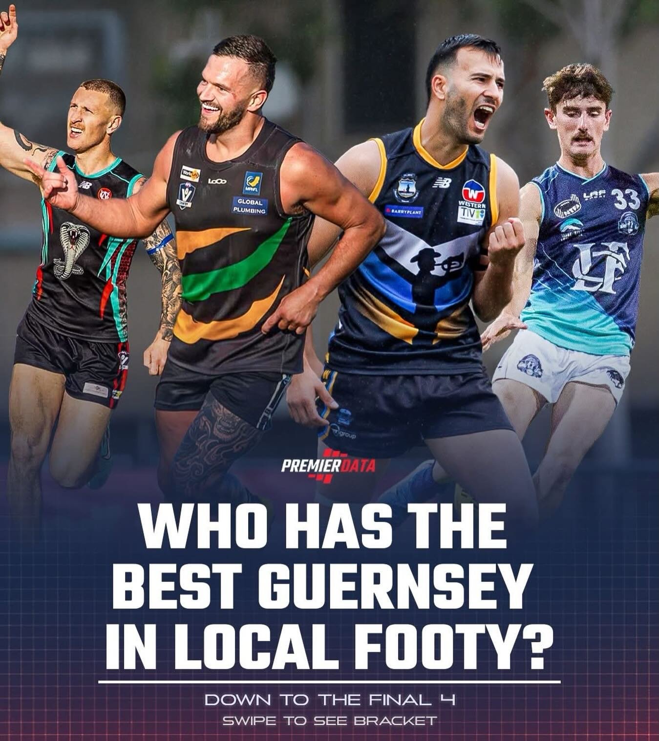 Home stretch 🙌

If you haven&rsquo;t voted for our ANZAC guernsey yet, jump onto @premierdata_&rsquo;s stories and vote before it&rsquo;s too late! Then head over to Facebook and do the same 💪

#carolinesprings #localfooty #wfnl #westisbest #anzacg