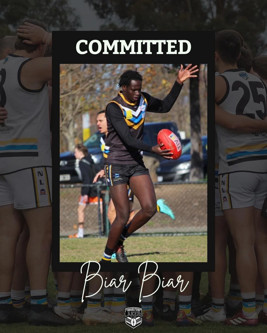 We&rsquo;re excited to announce that BK has signed on for 2026!

After spending some time overstate in Tassie, we&rsquo;re thrilled to see BK back in Lakers colours 💪

He&rsquo;ll be a great addition to our young senior squad and we look forward to 