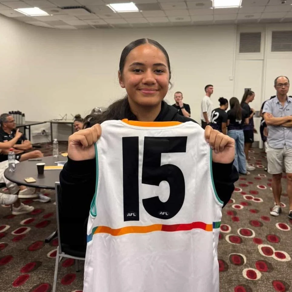 Huge congratulations to Leilani Petaia who has been selected in the AFL Multicultural Academy!

Leilani is currently on the first of two camps with the squad and will receive year-long access to online learning tools and resources designed to enhance