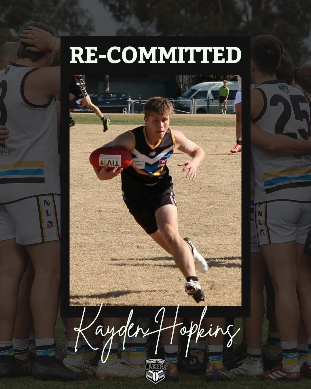 Exciting news for our U18's program with Kayden Hopkins and Maverick Plonsker back in Lakers colours for another year!

Since joining us in 2024, Kayden has slotted right into division one football and is a reliable defender with a strong team-first 