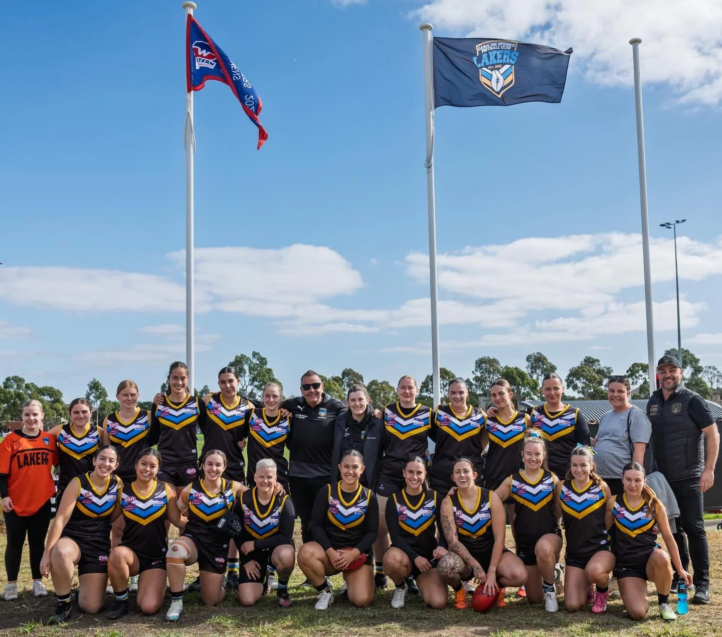 A historic day for the club as we unfurled our two 2025 premiership flags on Saturday 🏆

🏆 U18.5 Girls 2025 EDFL Premier Division Premiers
🏆 Senior Women 2025 WFNL Premiers

And to make the day even sweeter, both teams came home with a win, with t