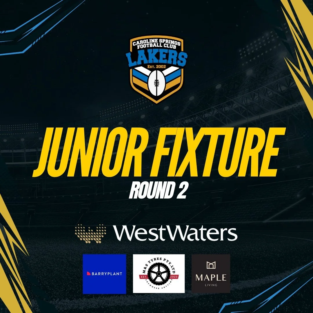 Another big day at home tomorrow with nine games throughout the day!

Good luck to all of our juniors for round two 💪