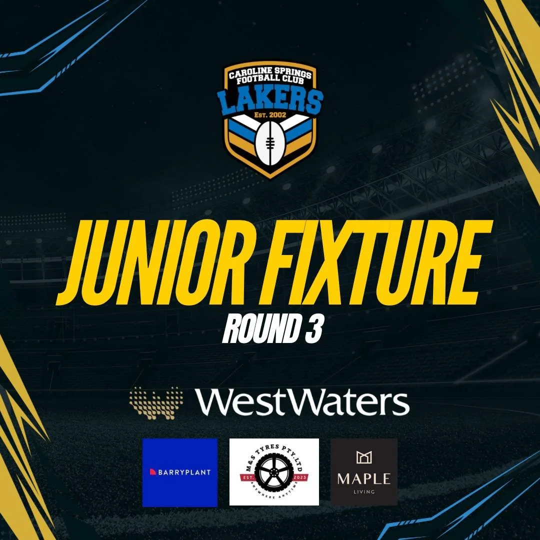 A quiet day at home tomorrow with just five games at @society_1056 oval but plenty of junior footy happening around the grounds 🏉

Good luck to all of our juniors as we head into Round 3 💪