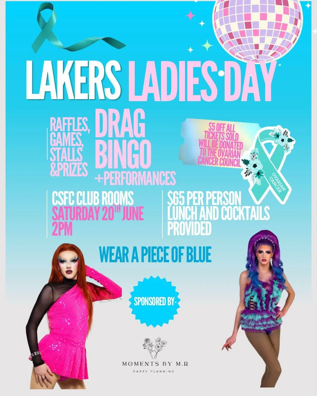 An important notice regarding our upcoming Ladies Day event.

We wish to advise that, due to circumstances out of our control, we have had to change the date of our upcoming Ladies Day event to Saturday, June 20th, commencing at 2pm in the CSFC clubr