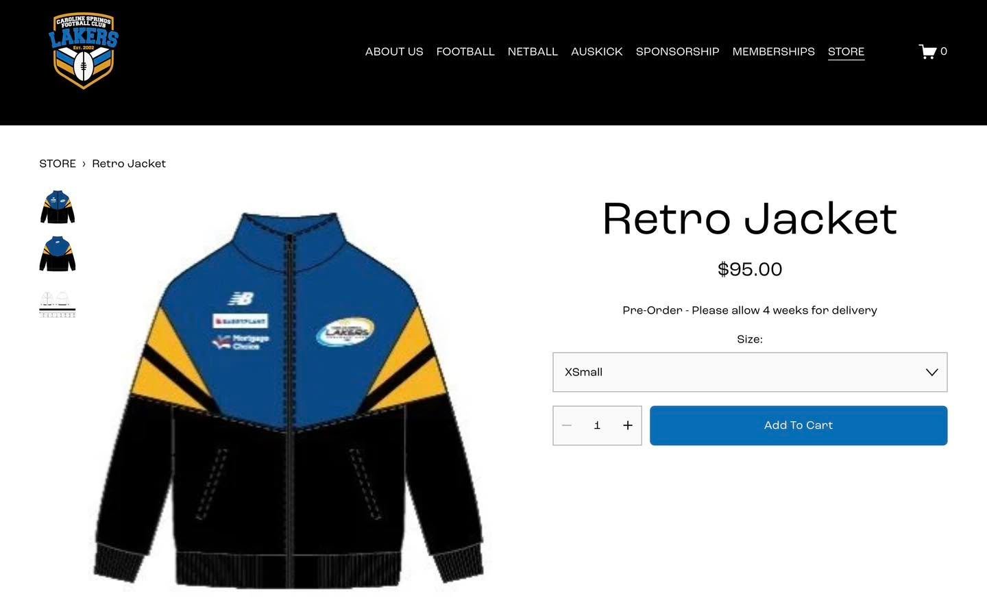 Our latest items are now available for purchase from our online store 🛍️

Retro jackets are strictly pre-order only - get in quick, our next order will be placed tomorrow night!

Polos and other merchandise are currently in stock and can be ordered 