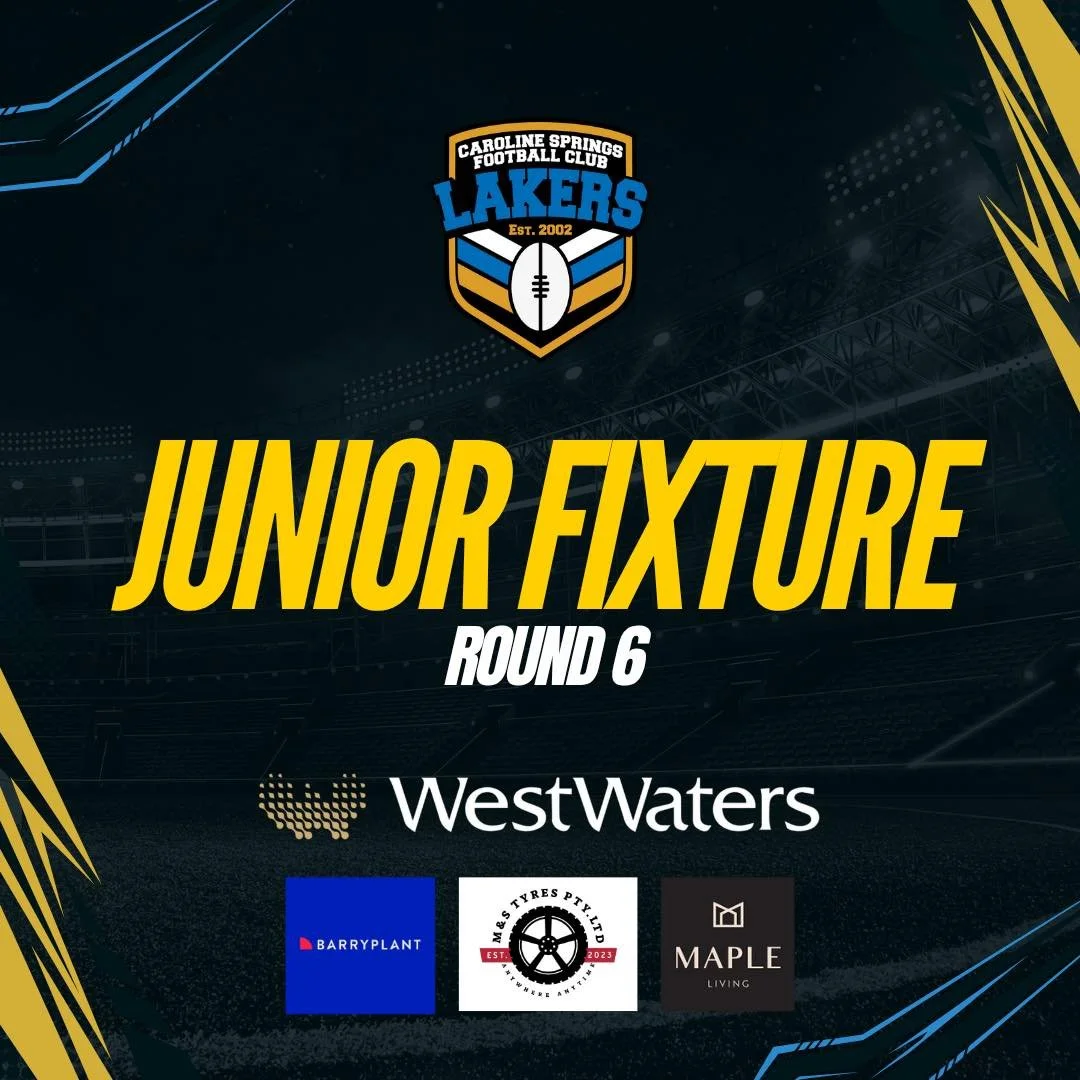 The weekend of footy continues tomorrow with nine home games at @society_1056 Oval!

Good luck to all of our juniors as you run out for Round 6 👏