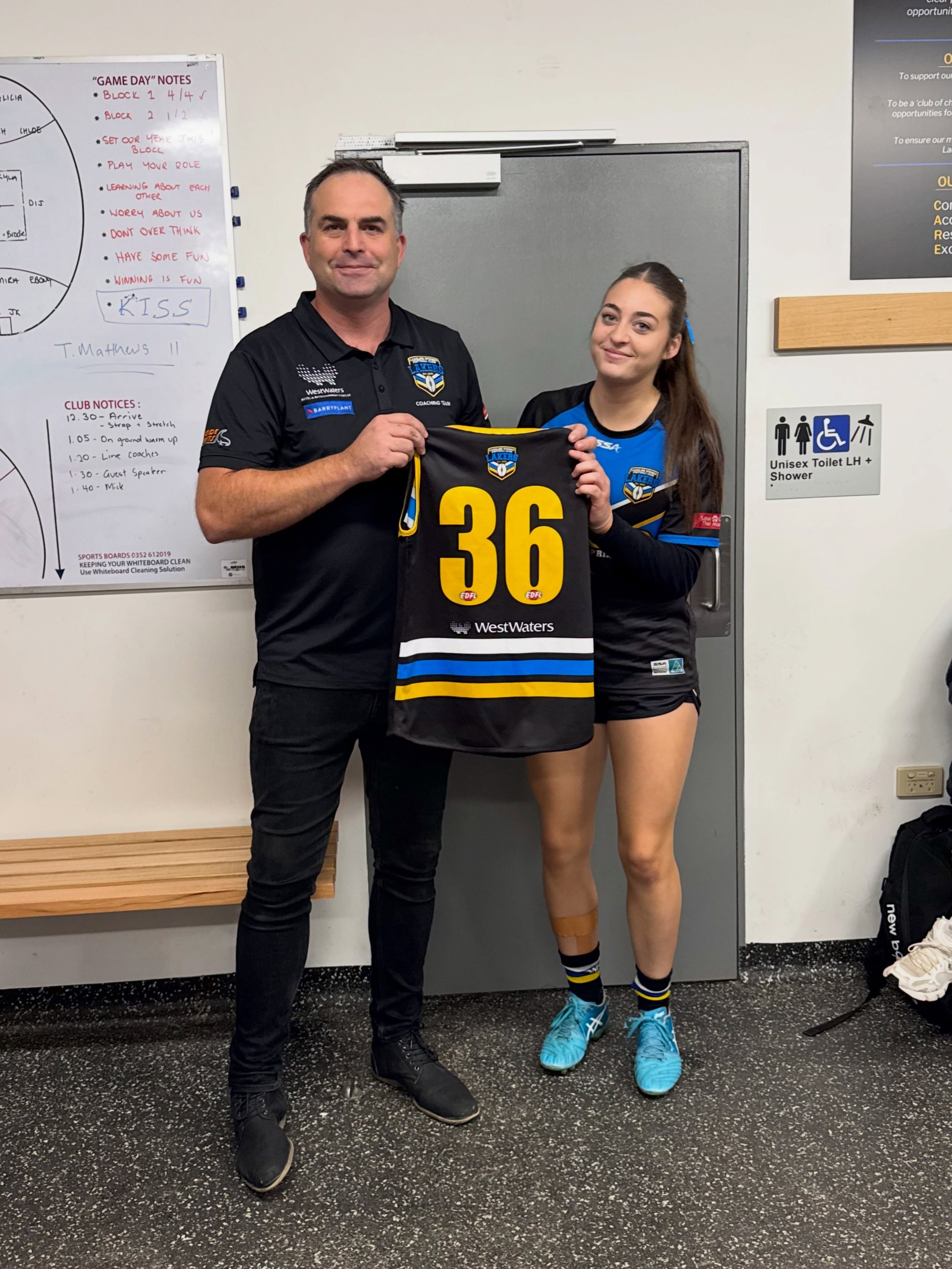 Congratulations to Mylee Lake who made her senior debut over the weekend in our Senior Women&rsquo;s huge win over Marby Park 👏

Coming through the junior ranks and entering her first year of U18&rsquo;s footy this year, Mylee landed her spot in the
