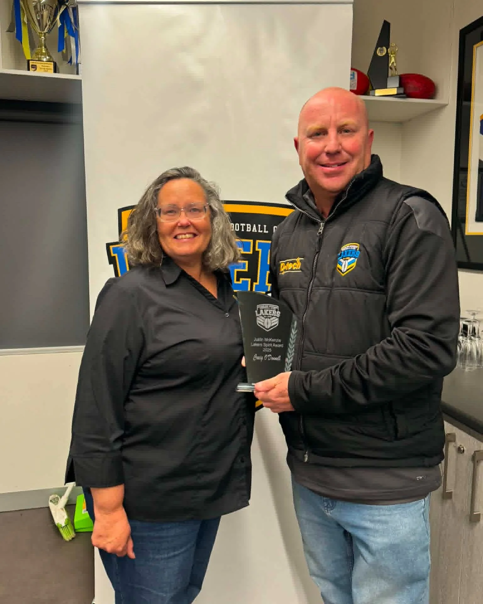 After celebrating our wonderful volunteers over the past week as part of "Volunteer Week", we'd like to round out the week and take this opportunity to acknowledge the club's recipients of the 2025 Lakers Spirit Award and Club Person of the