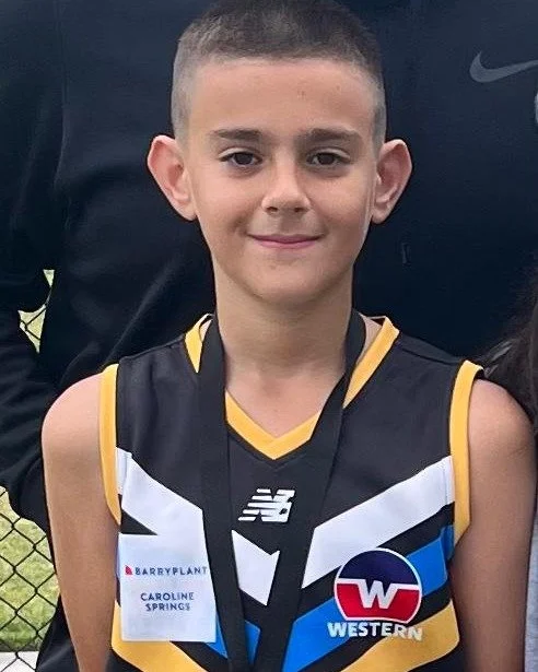 Congratulations to Lucas Bosevski who recently played his 50th game 🌟

Lucas is currently part of our U12's program and has played all of his footy at the Lakers! Well done and looking forward to many more milestones to come 💪

If you've recently c