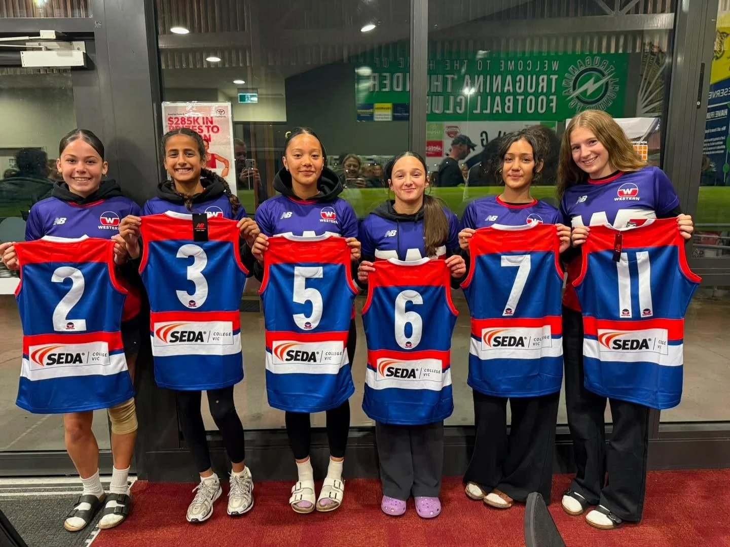 Great to have so much representation in the U13 WFNL interleague sides!

Well done to all of our juniors who were selected to represent the league this year 👏

🌟 Nevaeh B
🌟 Olivia M
🌟 Chelsie Rose P
🌟 Annabel V 
🌟 Nadiah R
🌟 Chloe W
🌟 Luke M
