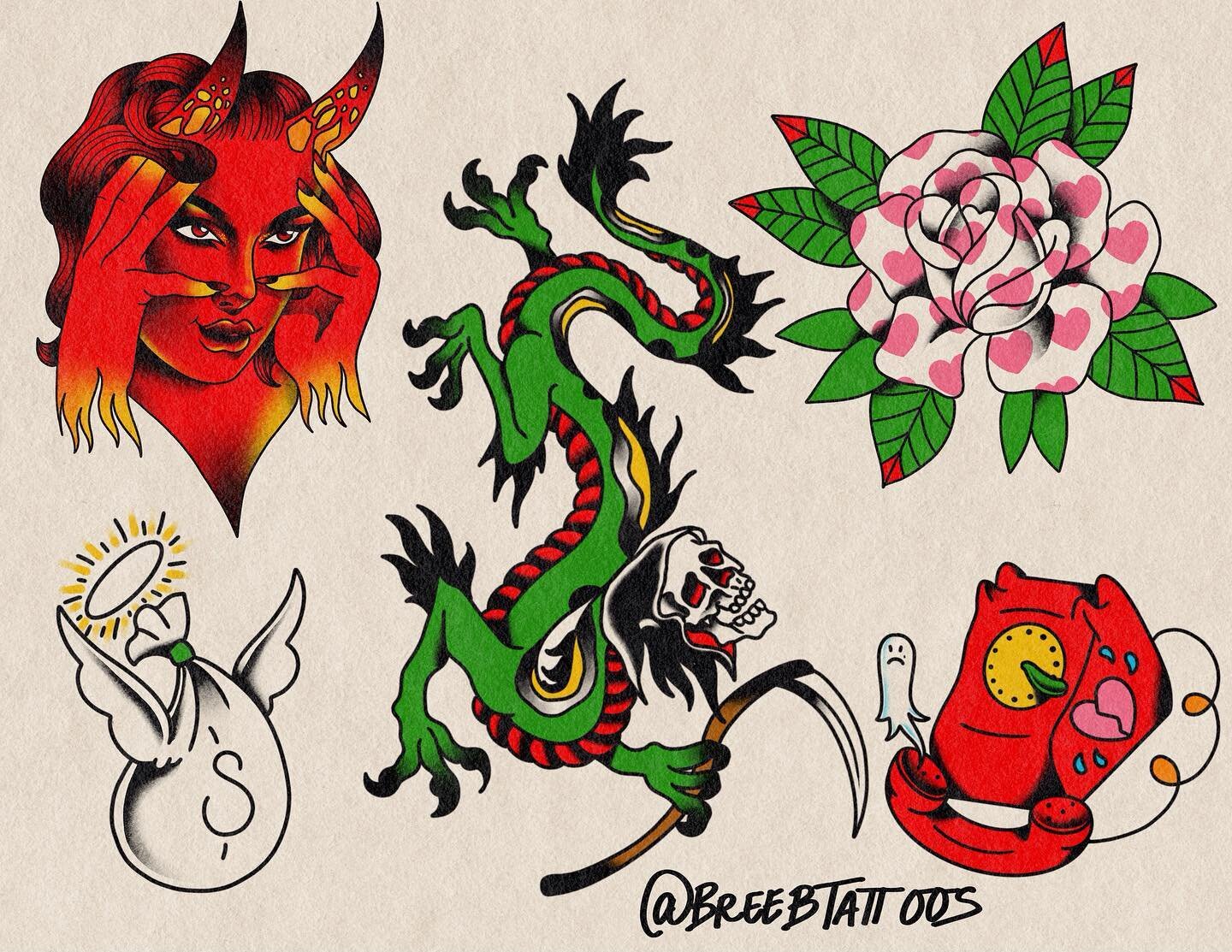 New Tattoo Flash ✨